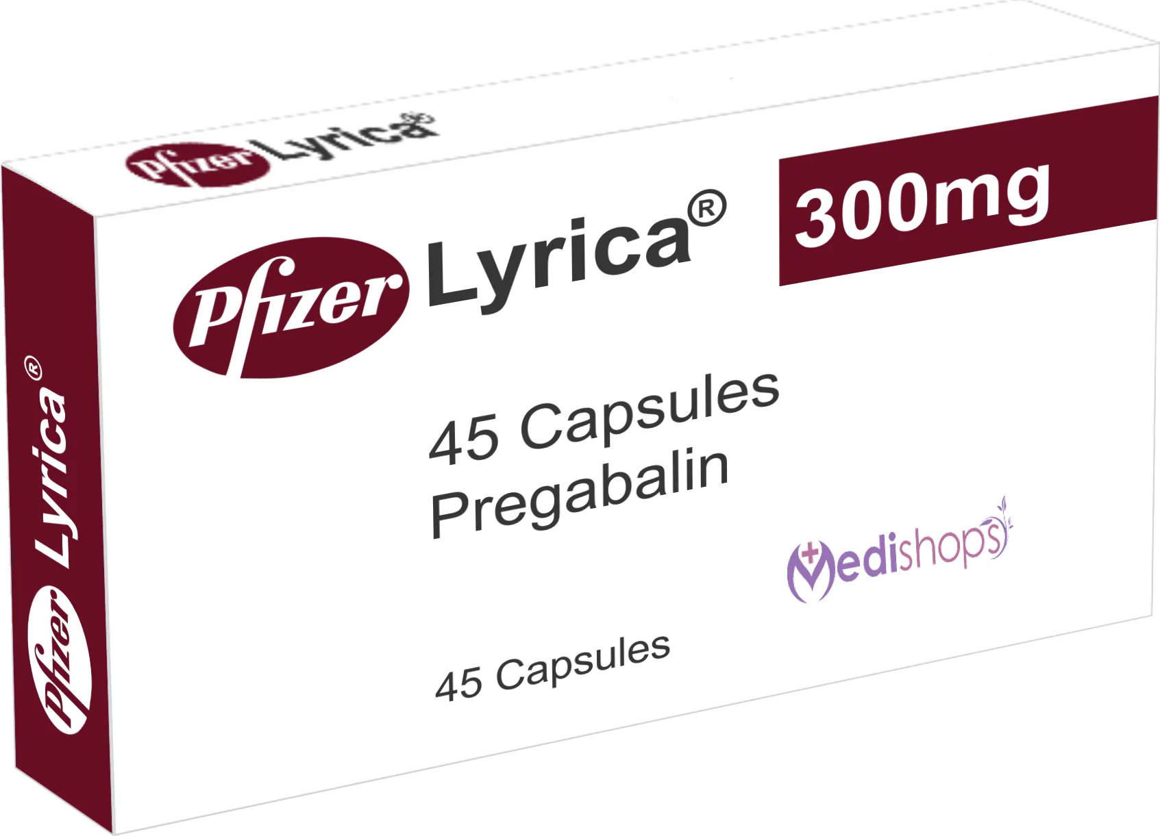 Pregabaline 300mg 45 Capsules Lyrica