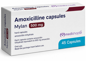 Amoxicilline 500mg Capsules Medishops.net