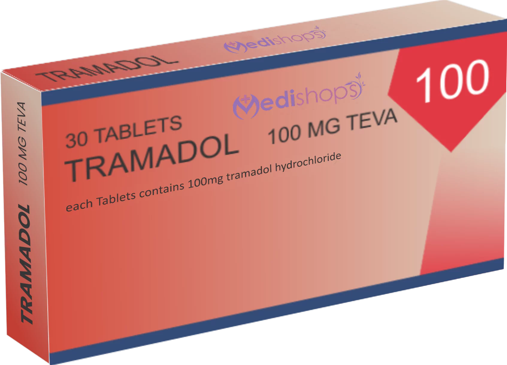 Tramadol 100mg 30 Tablets