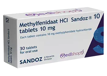 Ritalin Methylfenidaat HCI Sandoz 10mg Medishops.net
