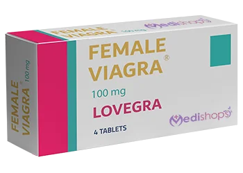 Lovegra 100mg 4 Tablets Medishops.net