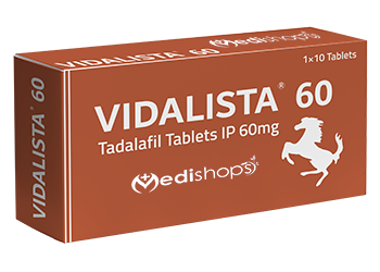 Vidalista 60MG 10 Tablets Medishops.net